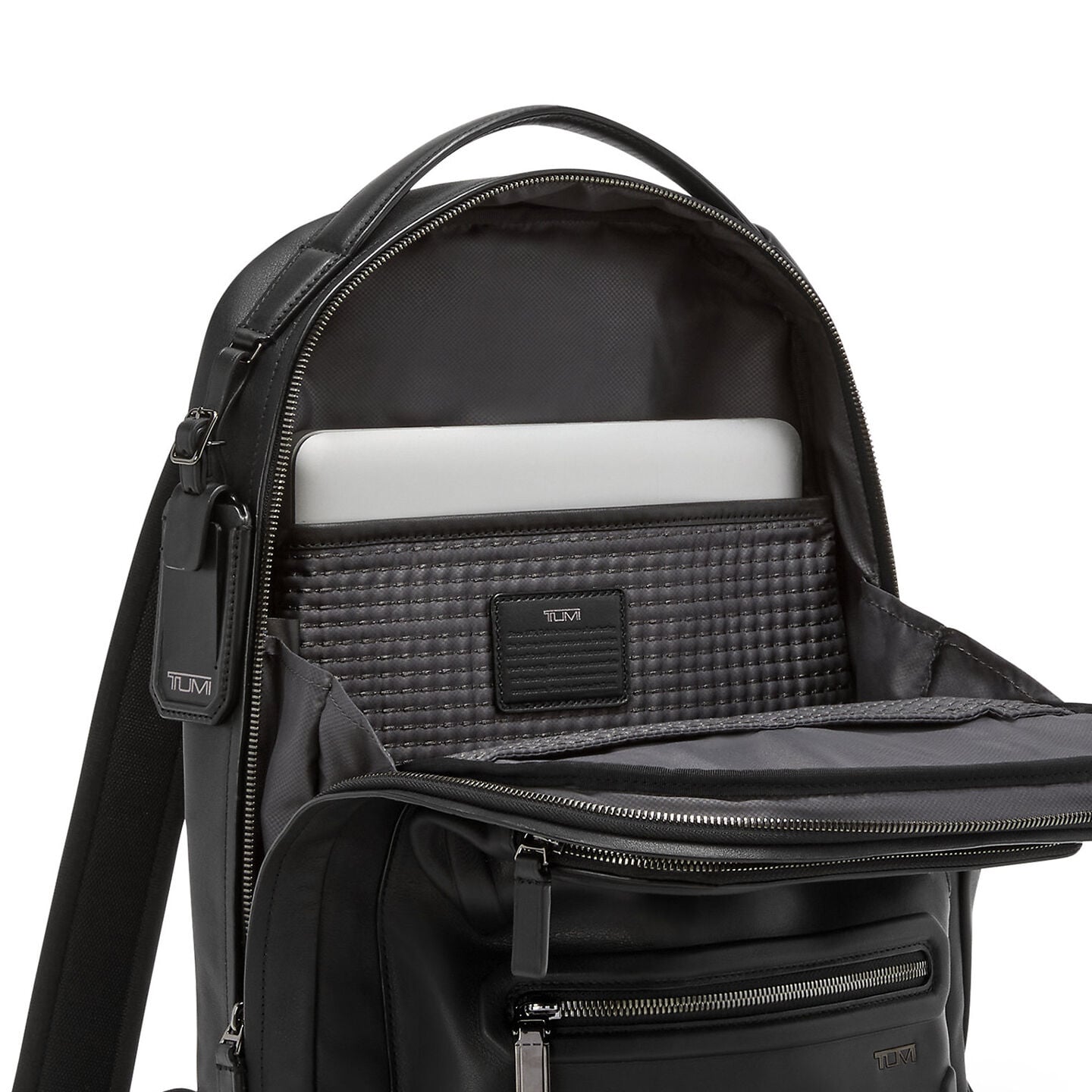 tumi astor backpack Harrison Bradner Leather allowing for comfortable transport whether youre commuting to work Tumi Surveillance Backpack | Dillard's