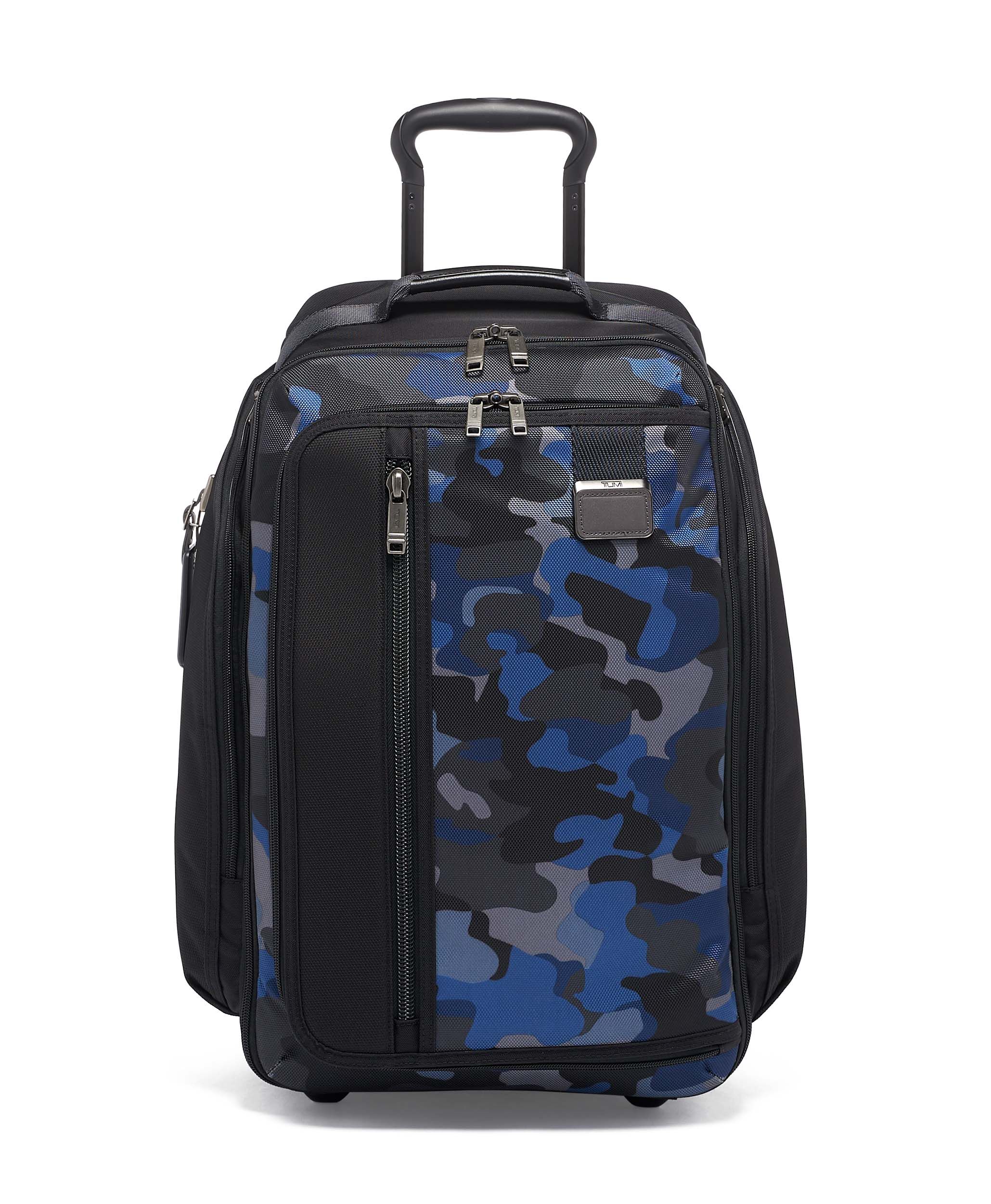camouflage suitcase with wheels