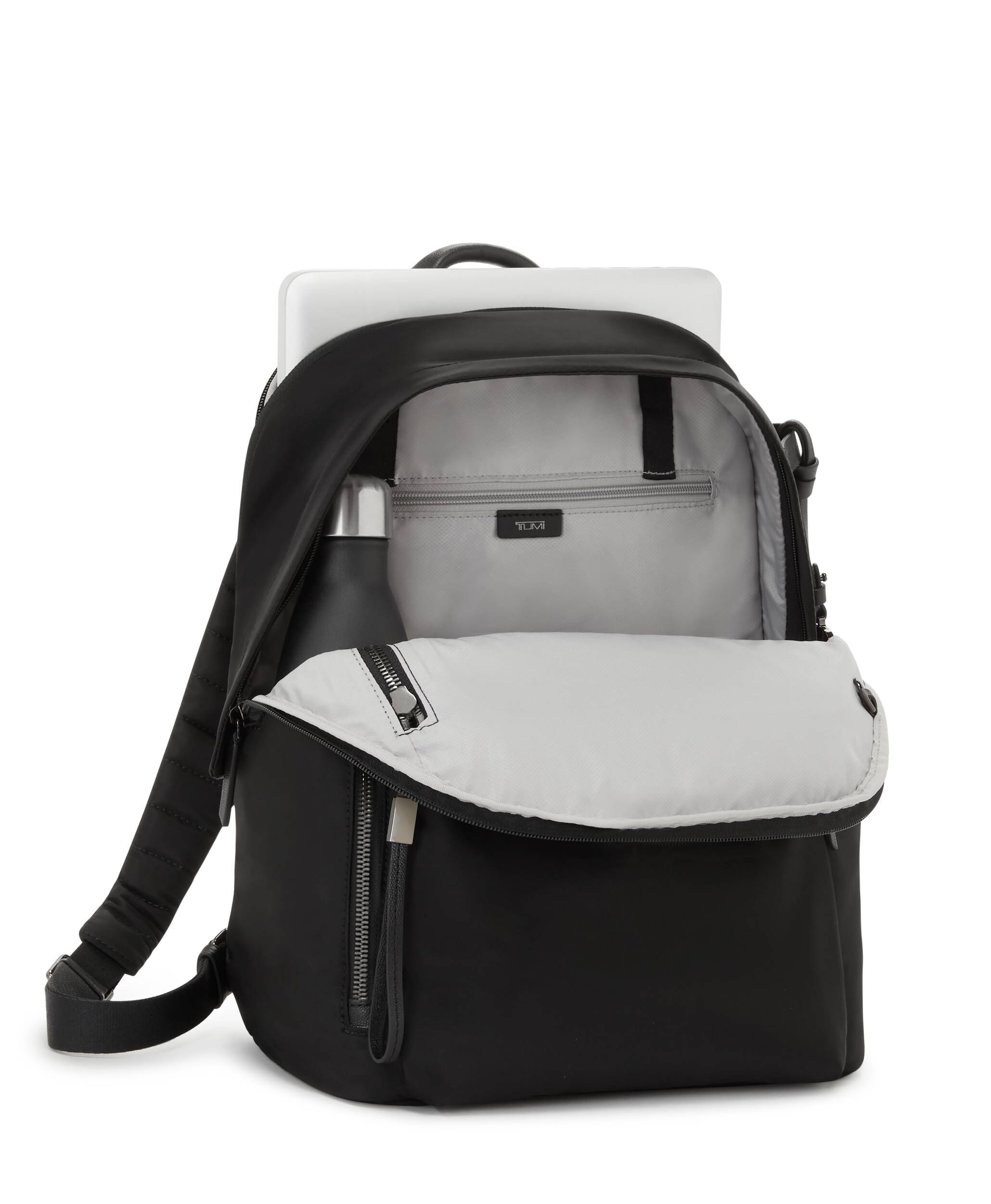 NWT TUMI DARK GRAY PACKABLE BACKPACK FOLDABLE SHOULDER LRG