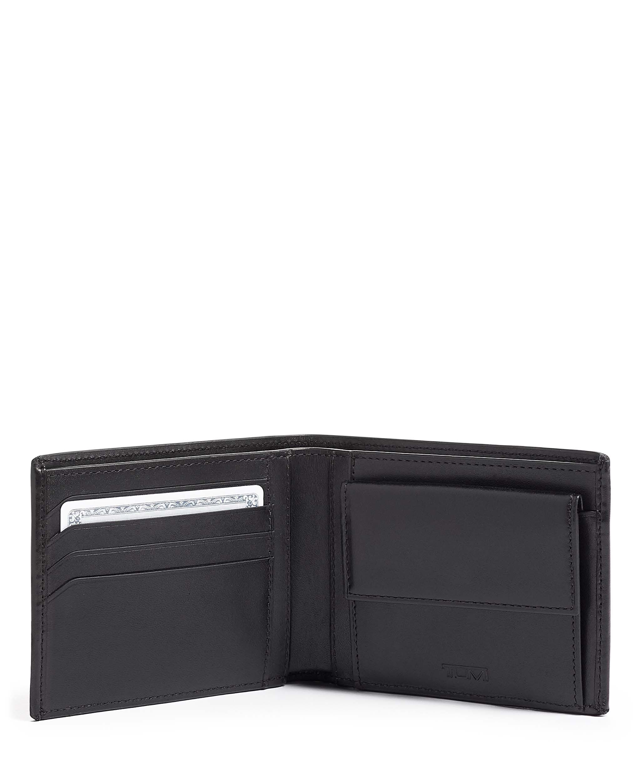 Black wallet sale with coin pocket