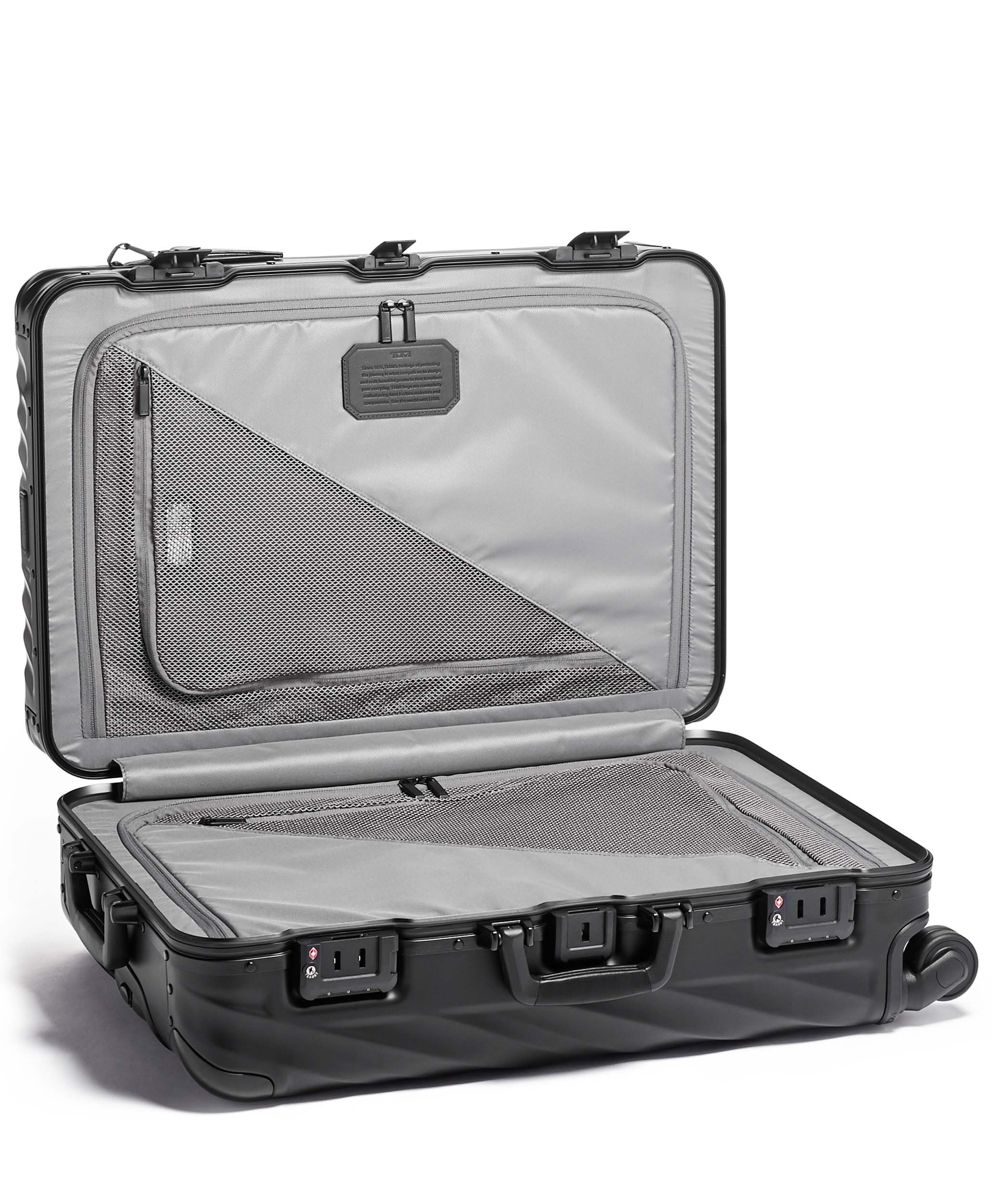 Tumi checked luggage on sale