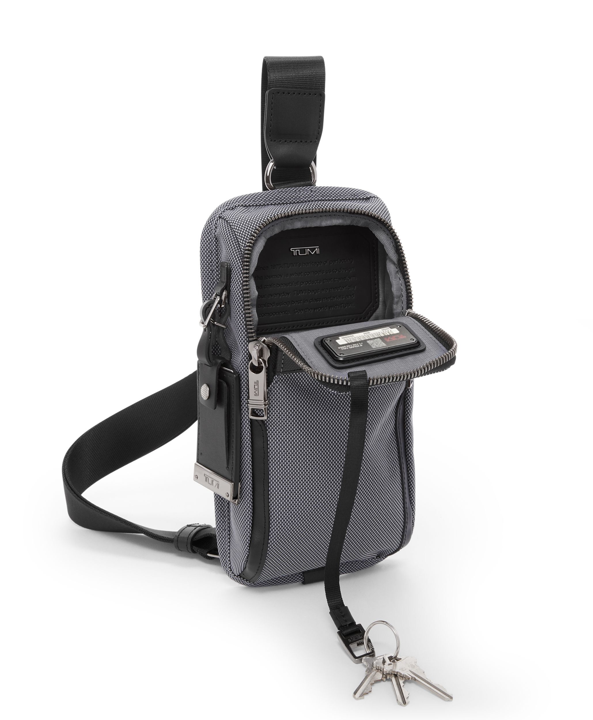 Alpha X Compact Sling Grey | TUMI Spain