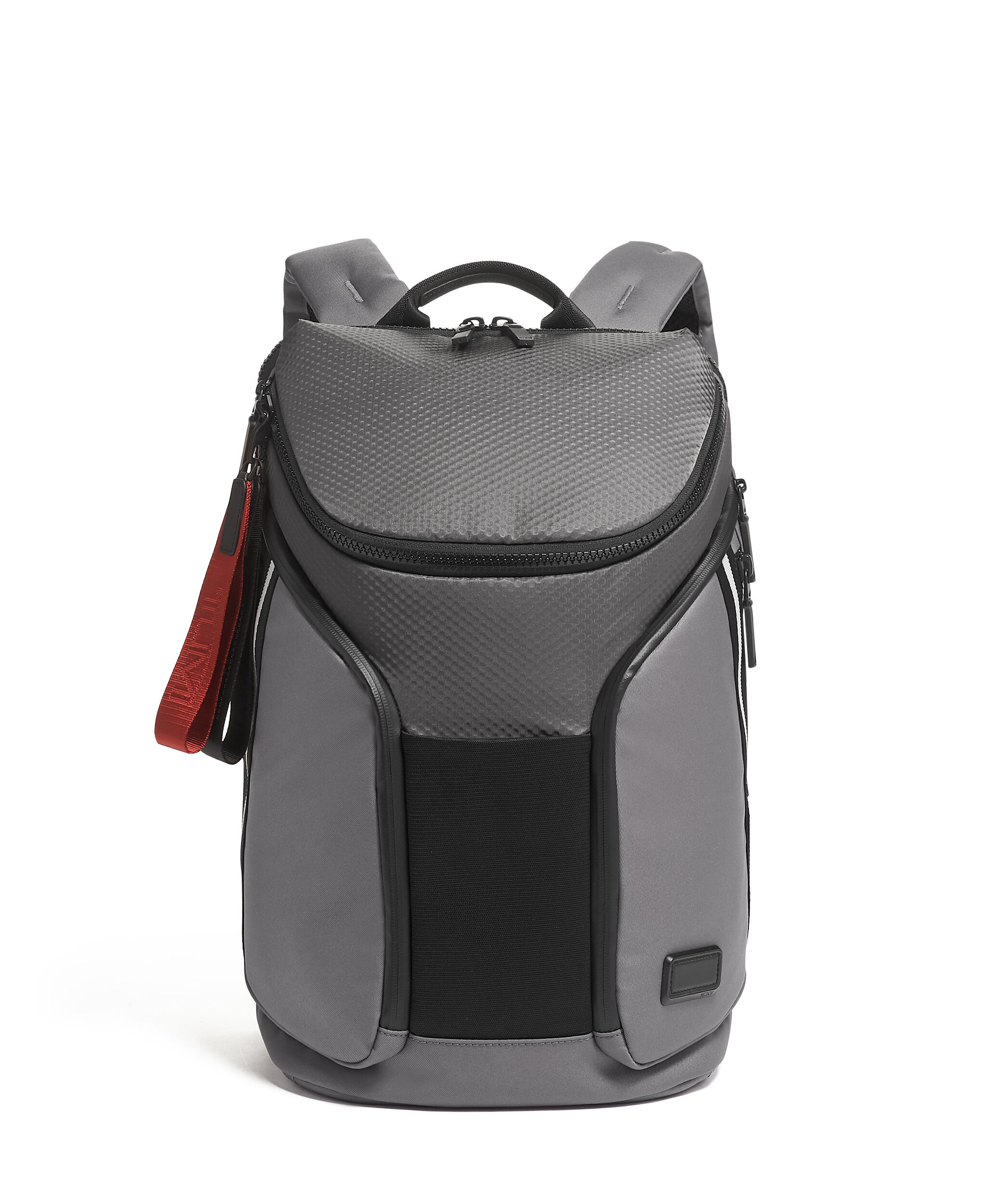 tumi grey backpack