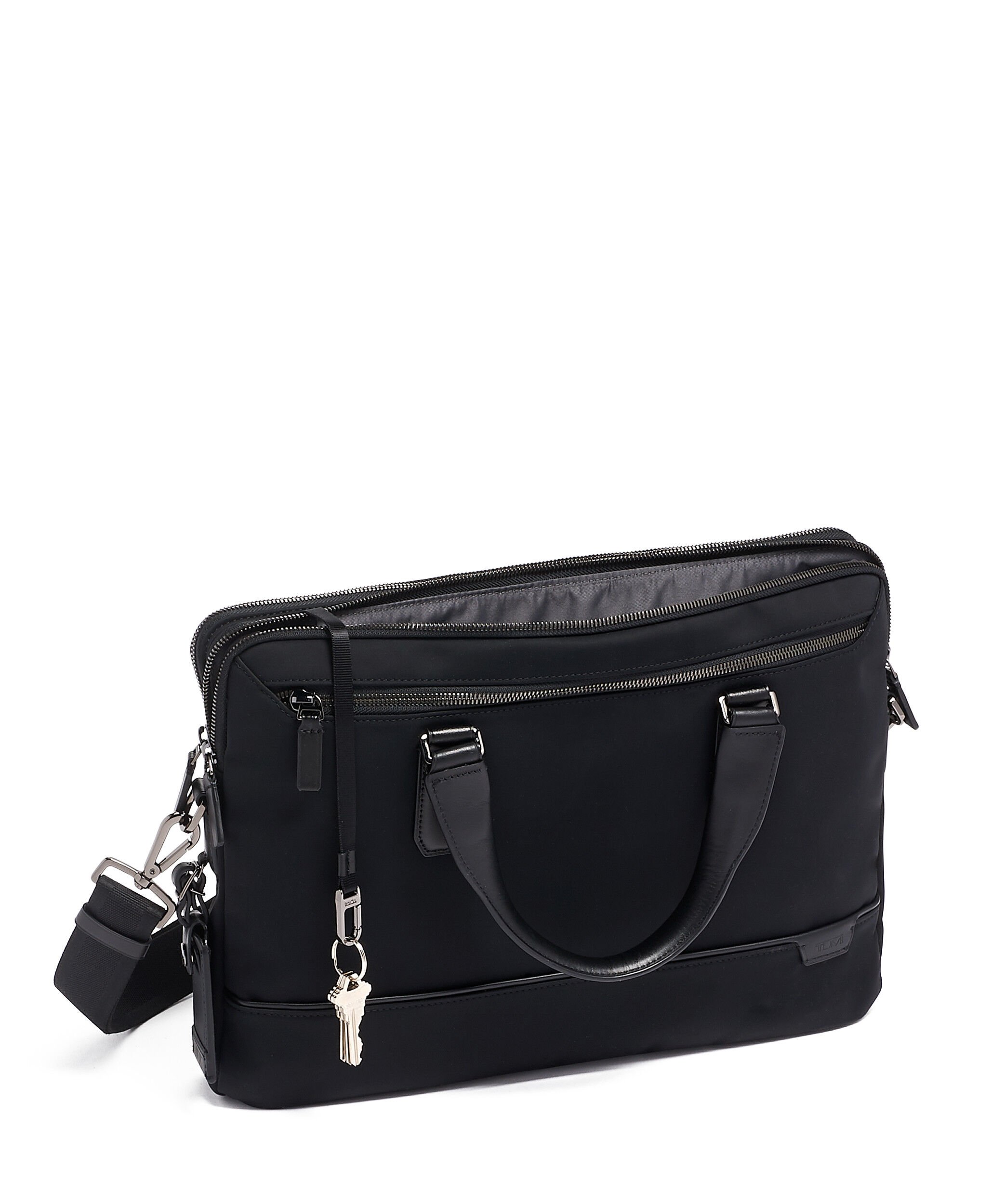 Harrison Sycamore Briefcase Black | TUMI Spain