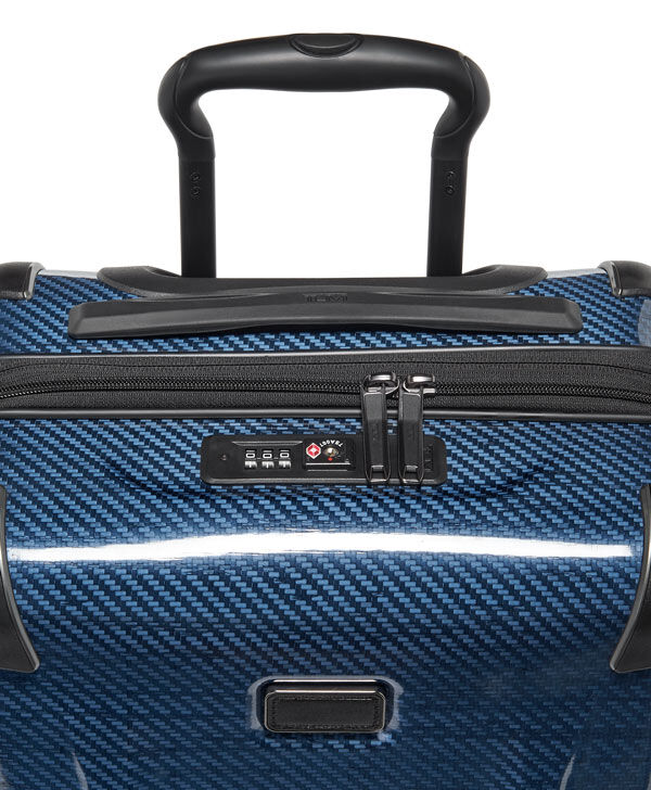 Tumi blue luggage cheap