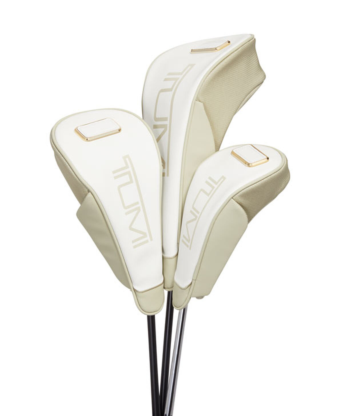 TUMI Juego de tres fundas para palos de golf