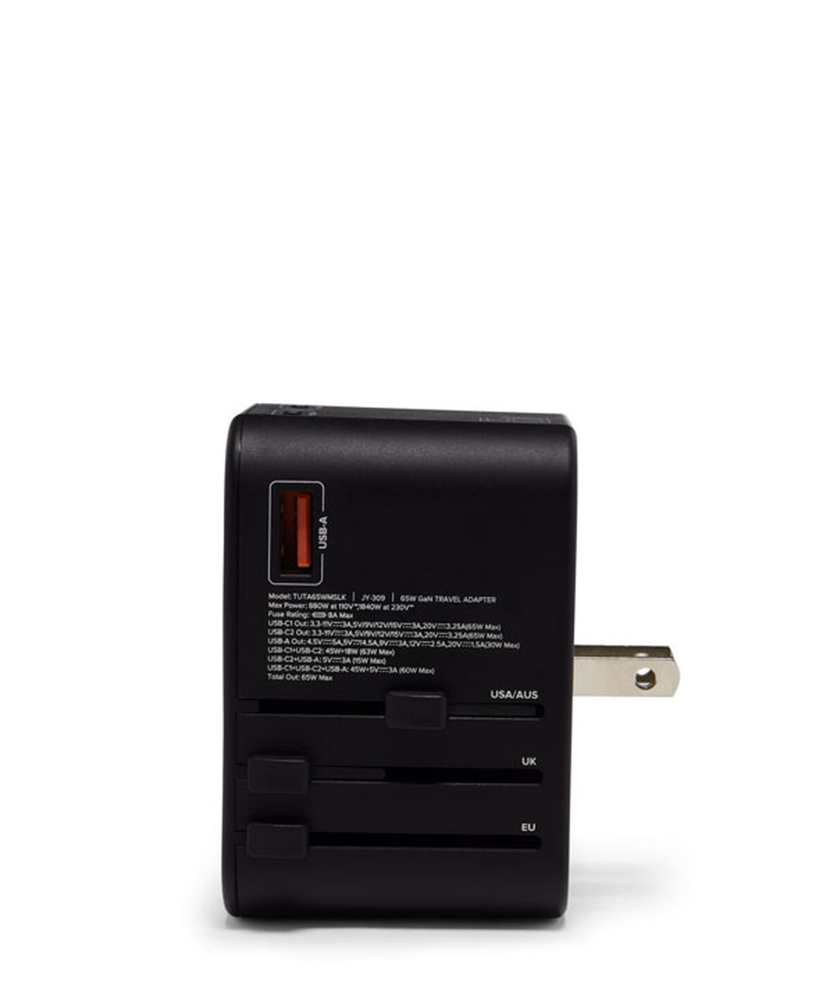 TUMI Adaptador de corriente universal 65W