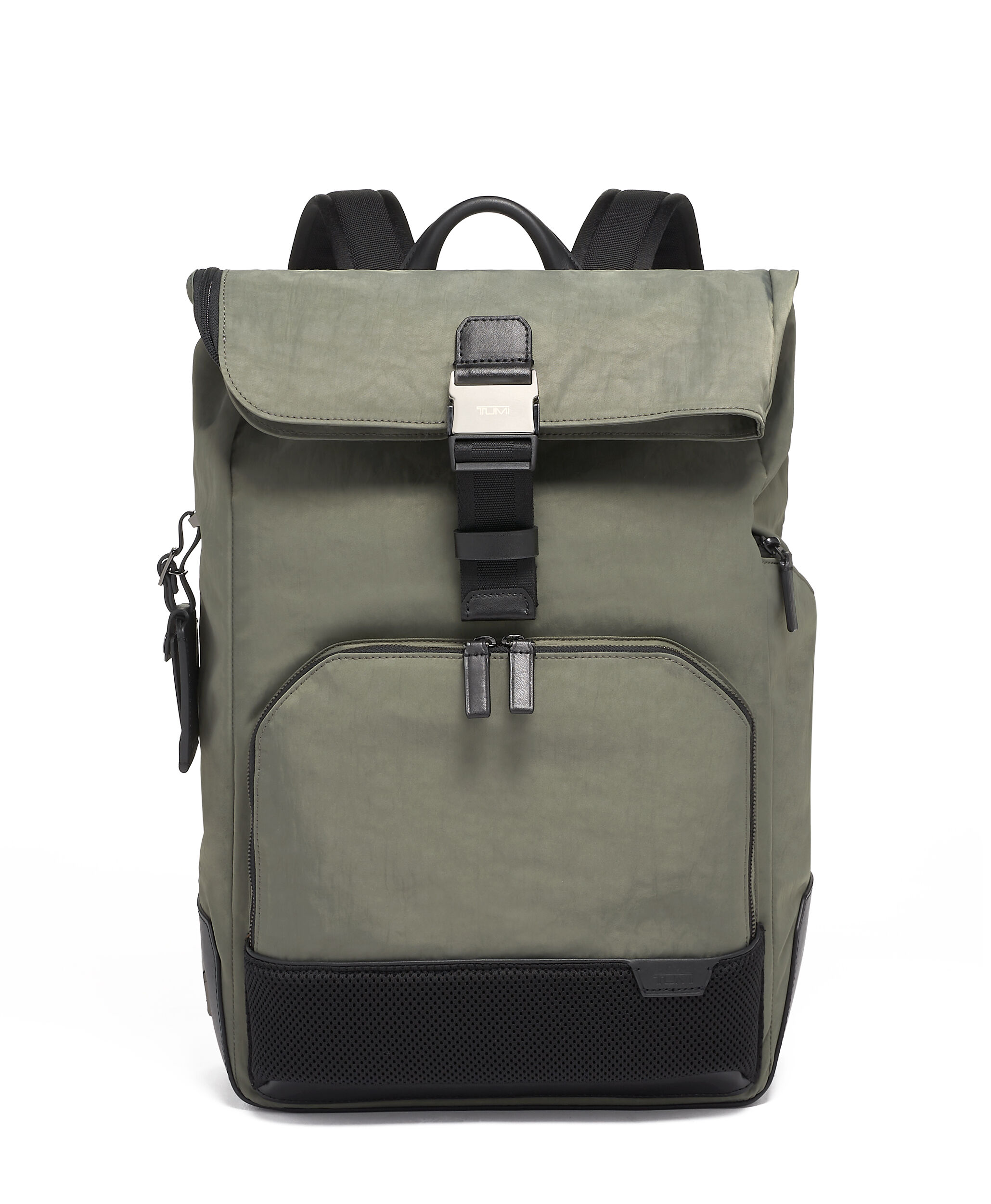 tumi harrison oak roll top backpack