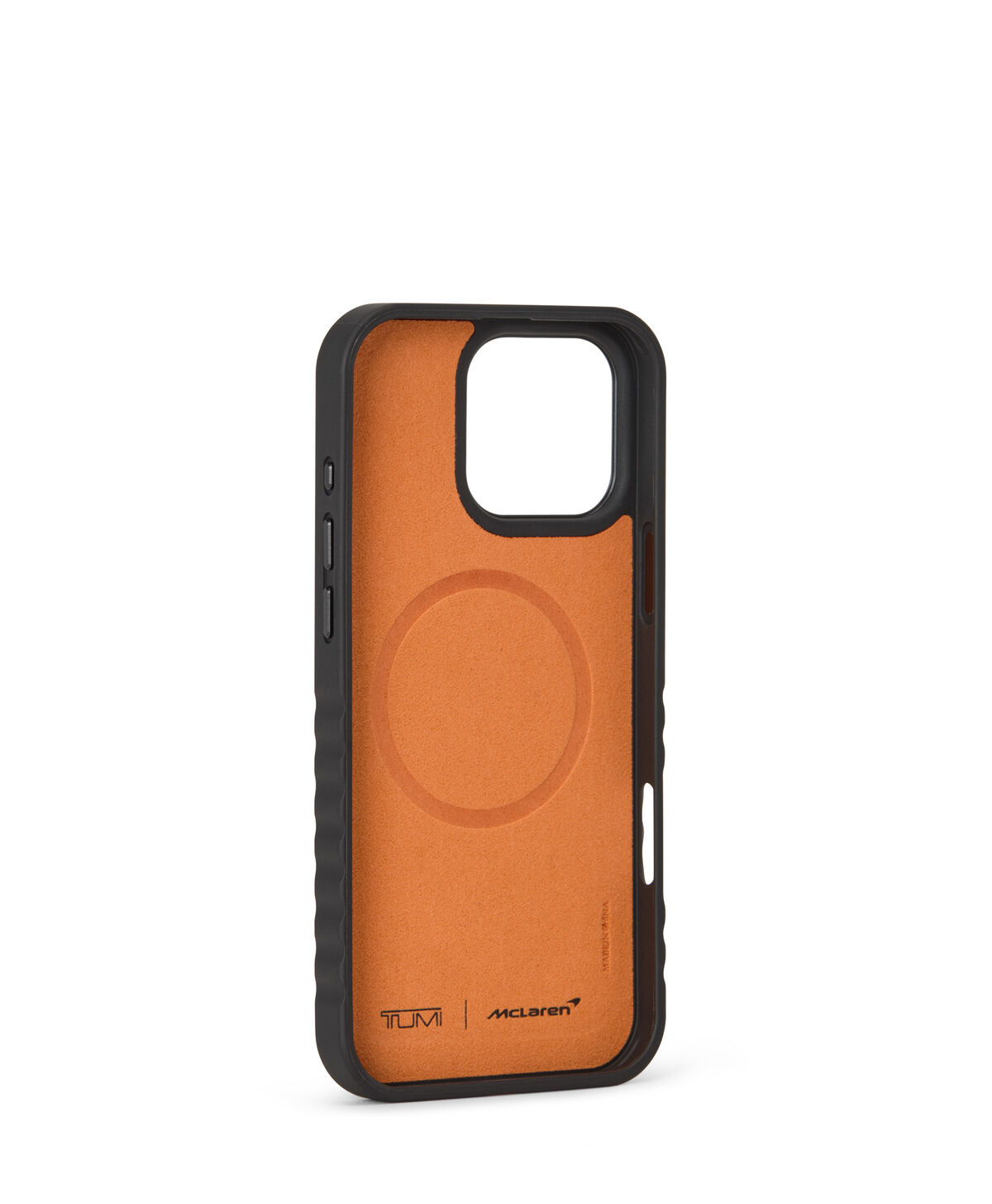 TUMI McLaren Funda MagSafe para iPhone 16 Pro Max de fibra de carbono