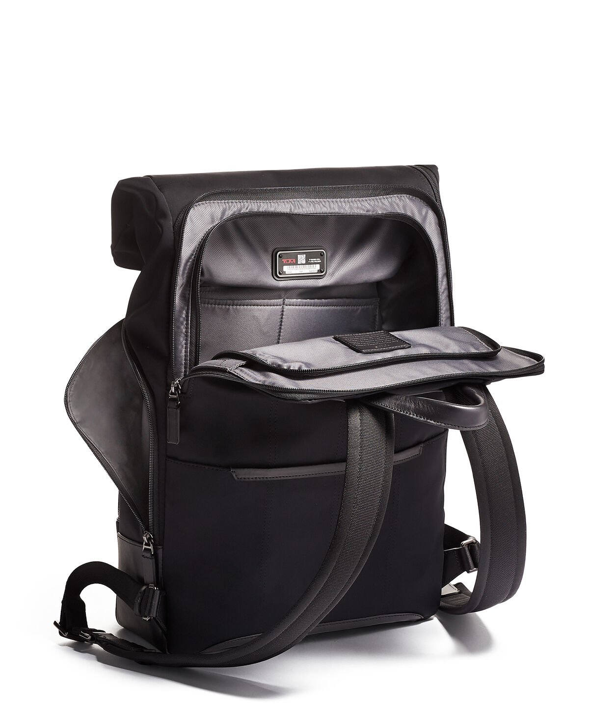 TUMI Harrison OSBORN ROLL TOP BACKPACK  Black TUMI Harrison OSBORN ROLL TOP BACKPACK  Black