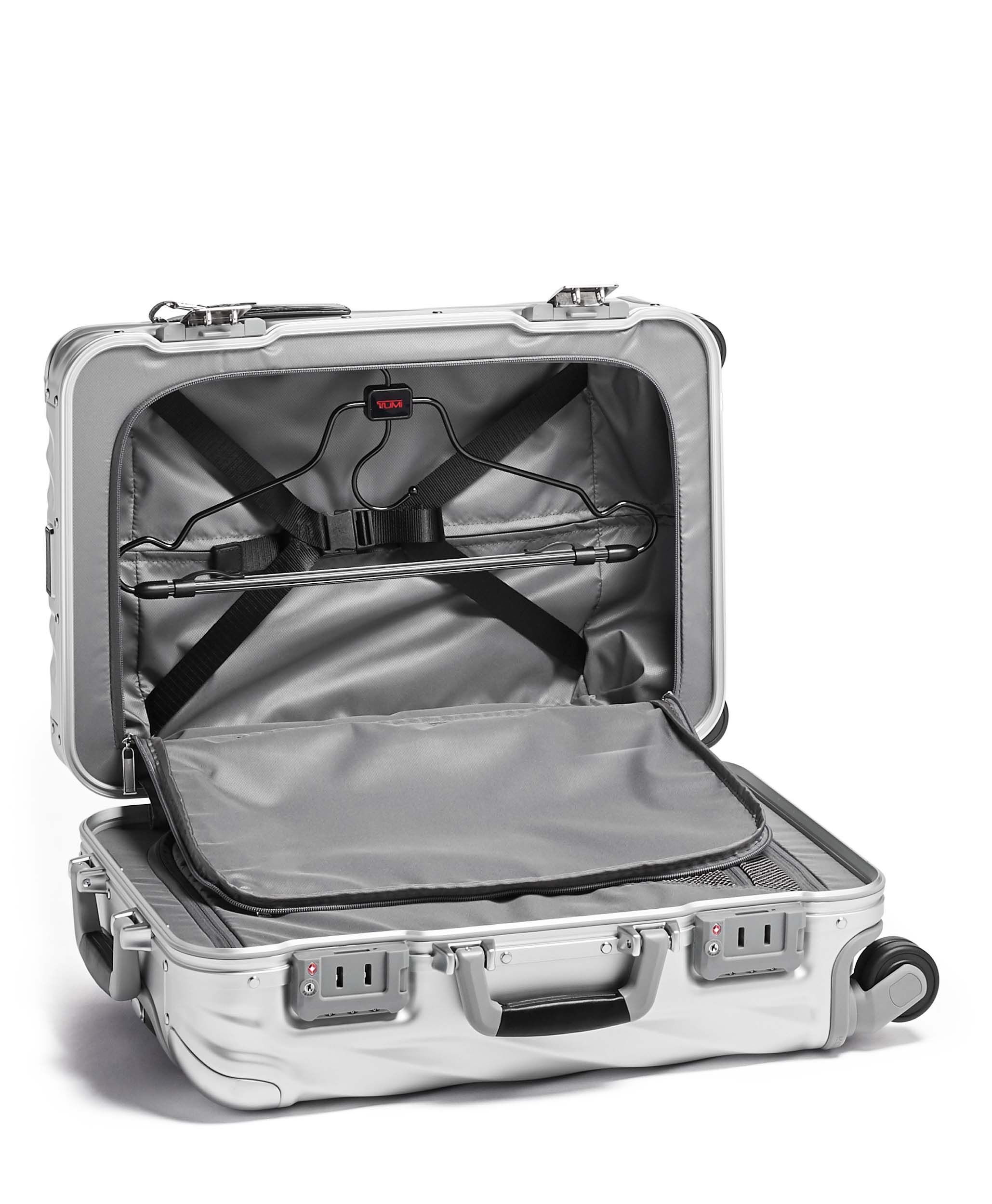 Tumi aluminum luggage sale