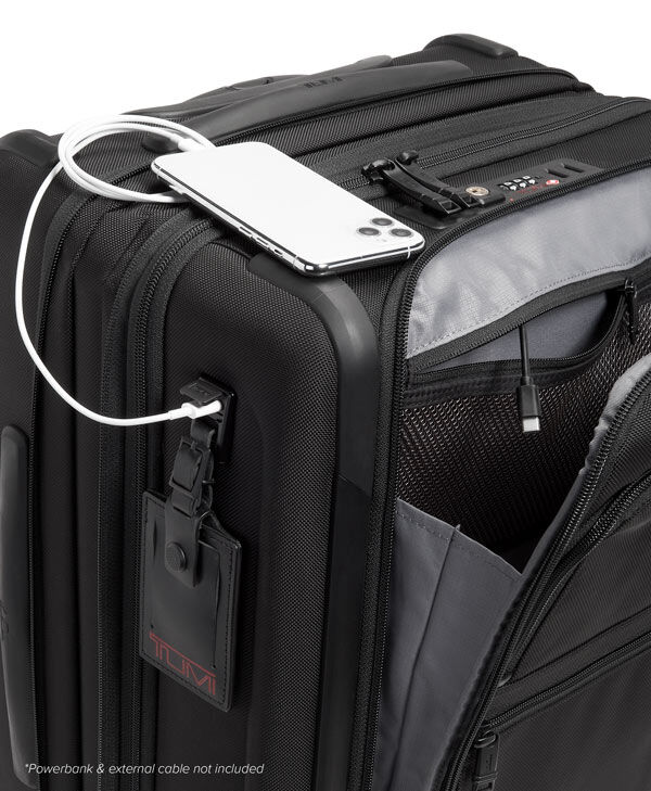 Alpha 3 Continental Expandable Carry-On 56 cm Black | TUMI Spain