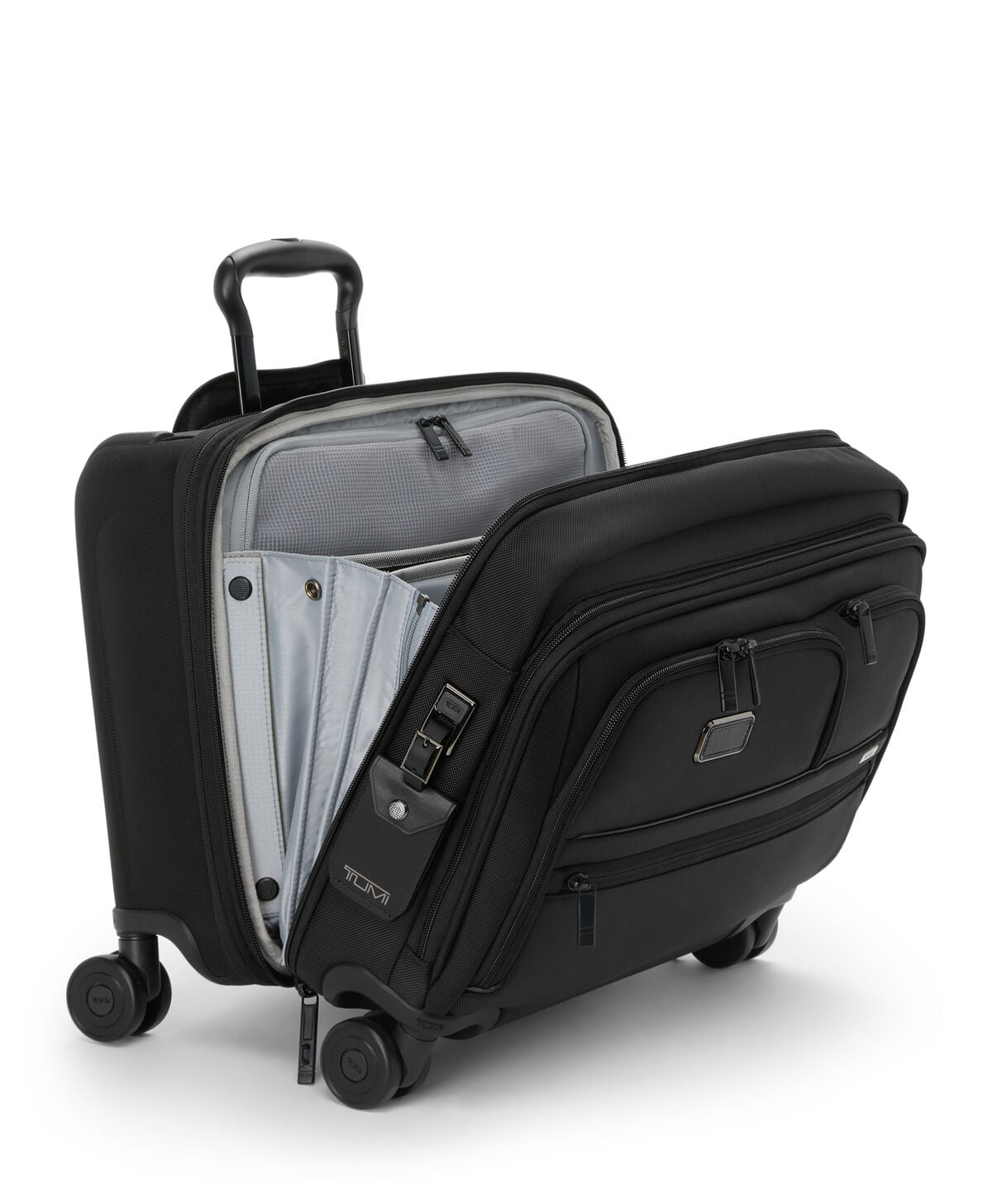 Alpha Deluxe Laptop Expandable Wheeled Brief