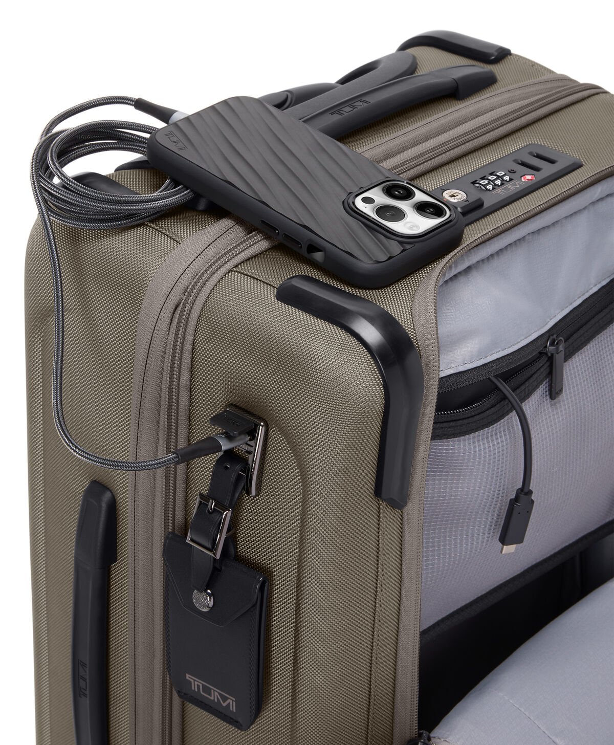 TUMI Maleta de mano expandible Dual Access 55 cm
