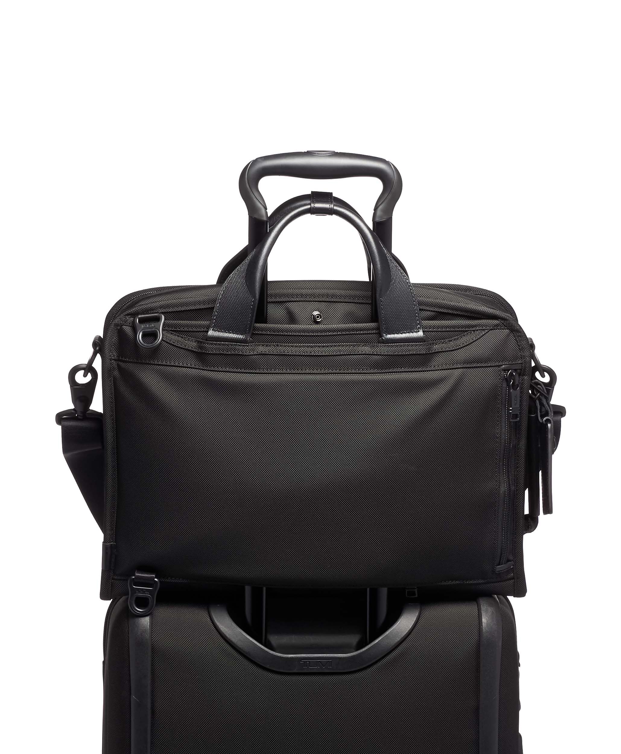 暮らしに便利なアイテム Three Slim 3 Alpha Way Spain TUMI | Black Briefcase バッグ