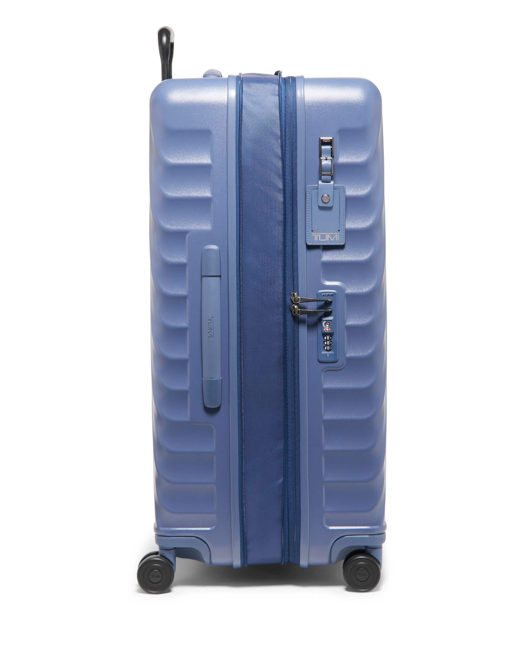 Tumi blue luggage cheap