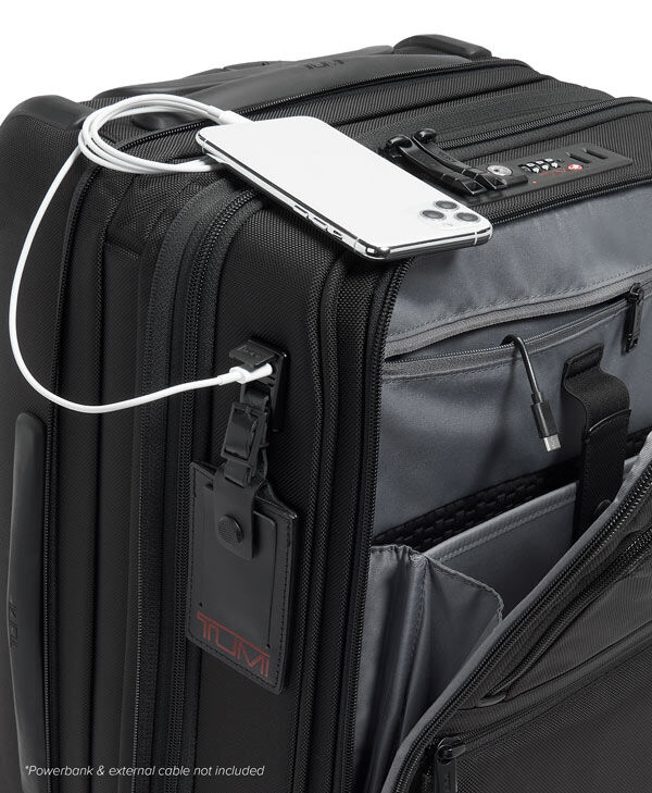 TUMI ALPHA 3 ビジネスバッグ オリーブグリーン Alpha 3 International Office Expandable Carry-On 56 cm Black