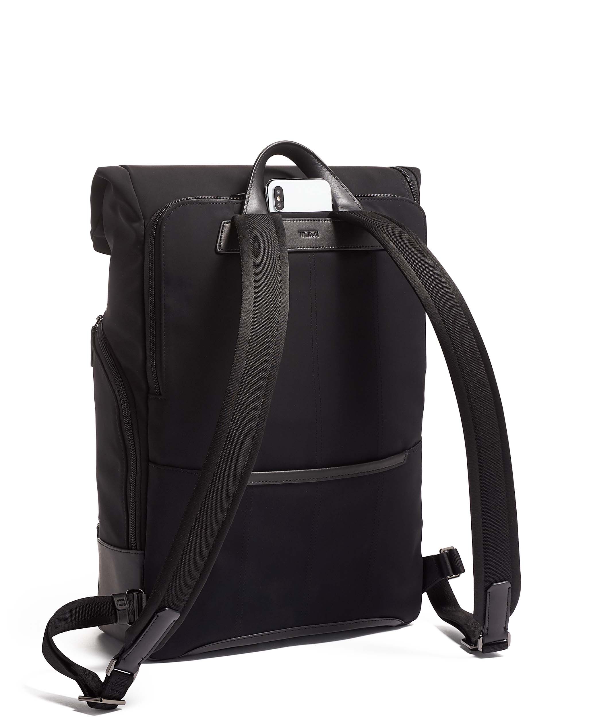 Tumi harrison oak roll top backpack deals