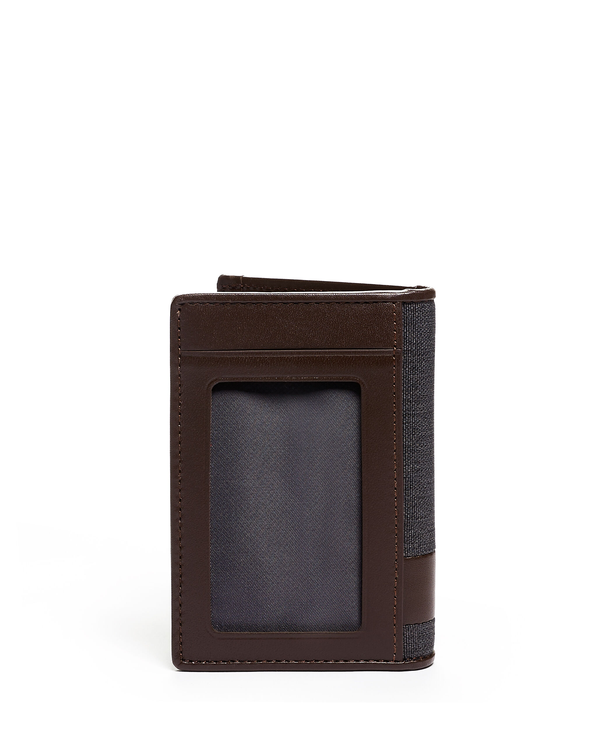 tumi wallet brown