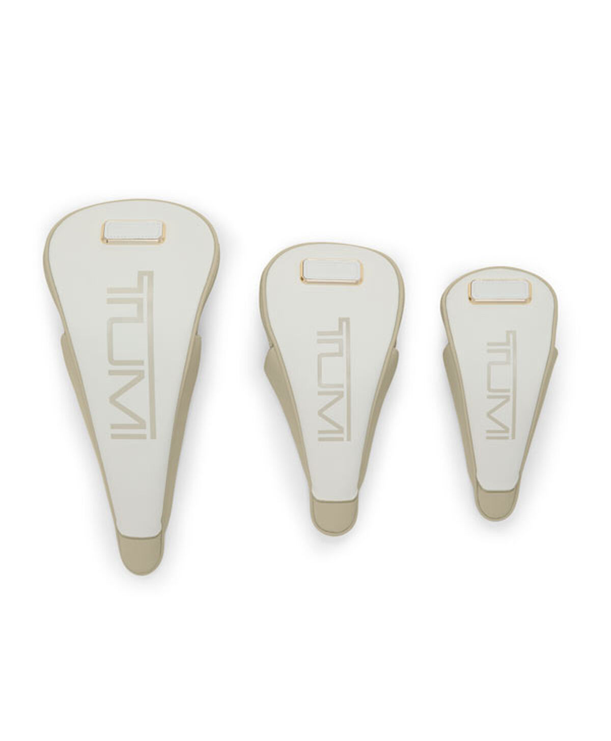 TUMI Juego de tres fundas para palos de golf