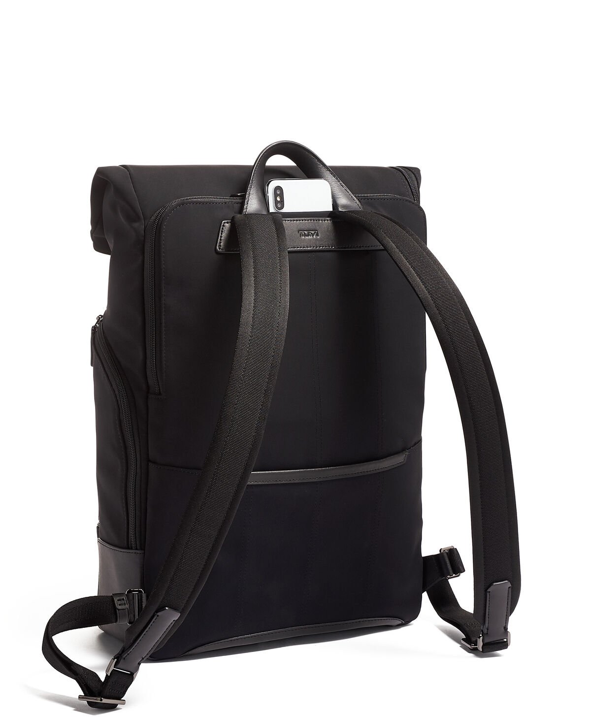 TUMI Harrison OSBORN ROLL TOP BACKPACK  Black TUMI Harrison OSBORN ROLL TOP BACKPACK  Black