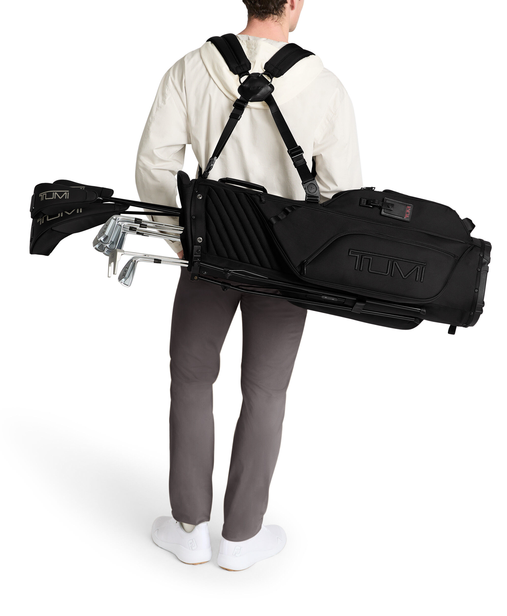 Alpha Golf Stand Bag Black | TUMI Spain