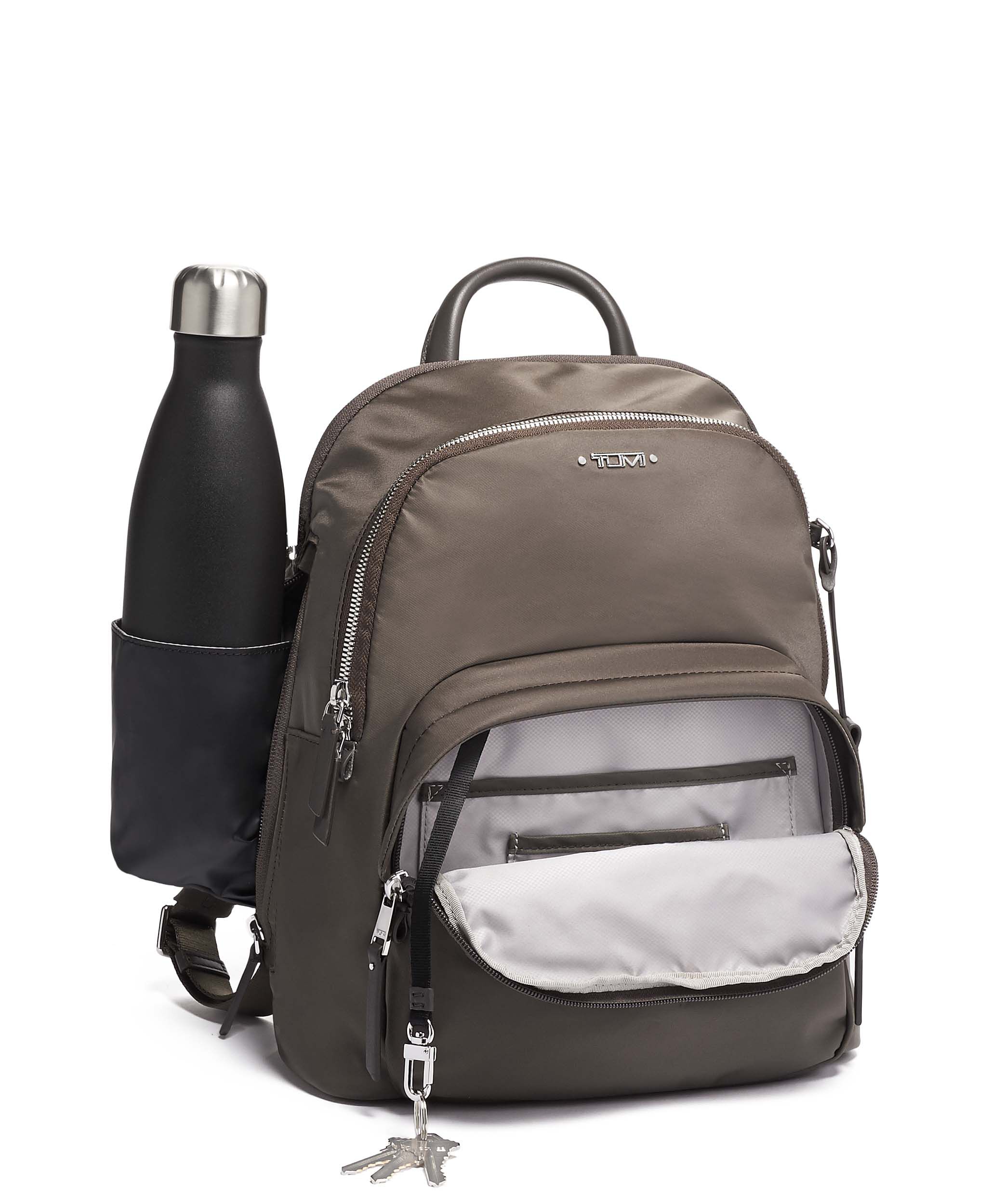 tumi dori leather backpack