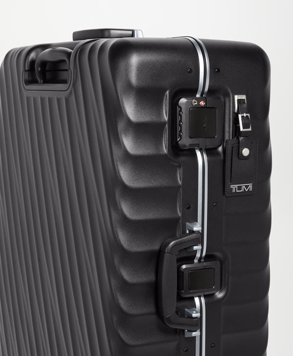 Tumi black luggage on sale