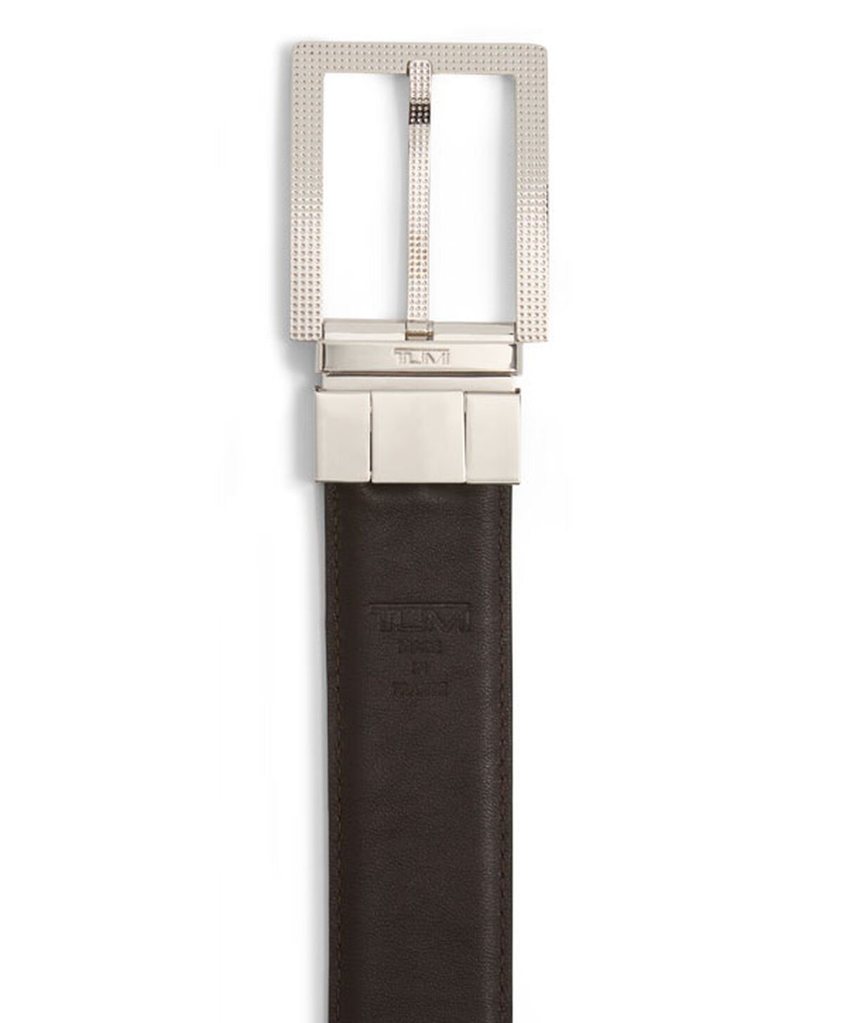 TUMI Reversible Leather Rectangle Prong Belt, 35mm