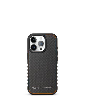 TUMI McLaren Funda MagSafe para iPhone 16 Pro de fibra de carbono