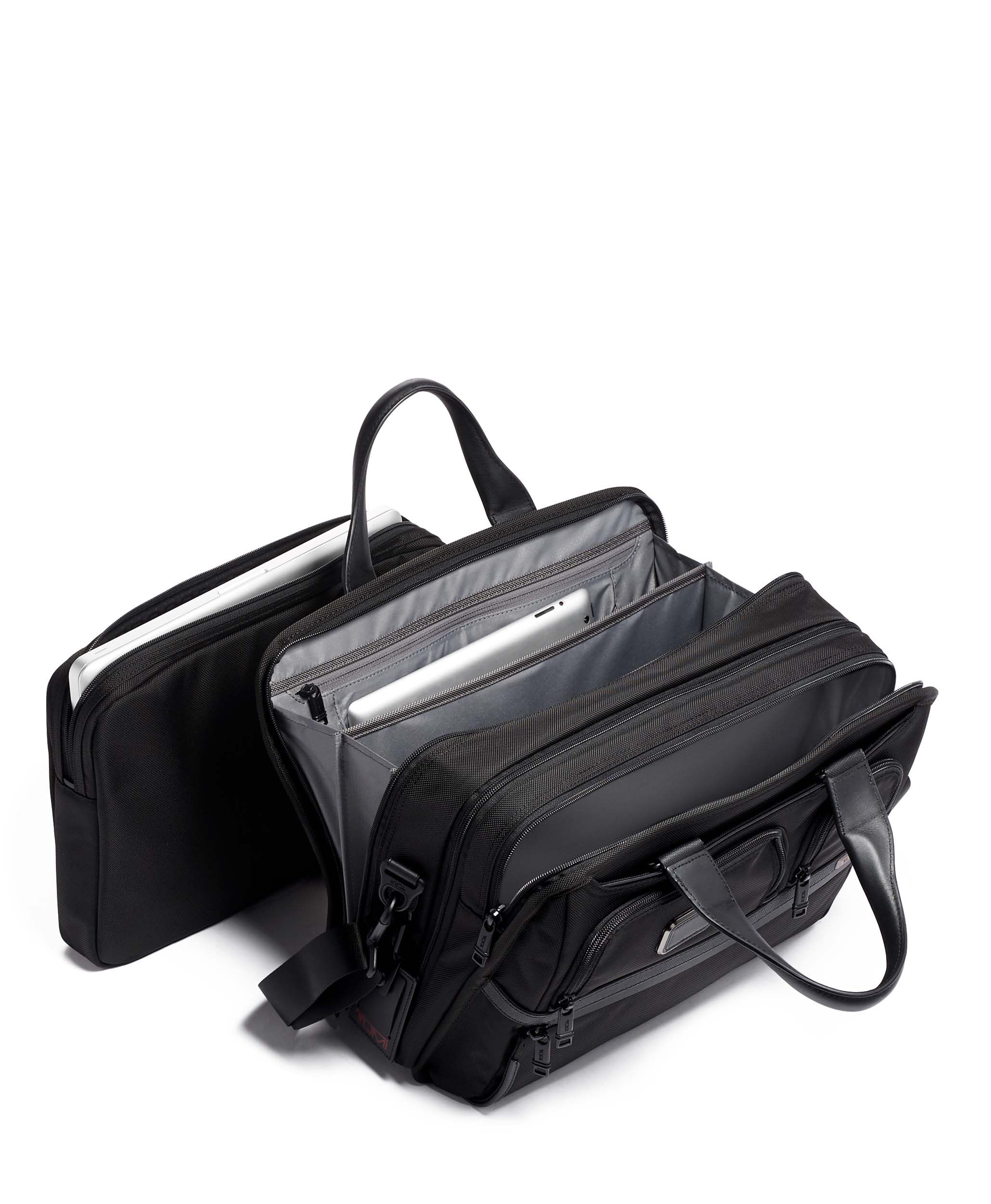 バッグ Tumi Alfa briefcase TUMI Alpha 2 T-Pass 26514DH 16in Laptop Briefcase Black | eBay