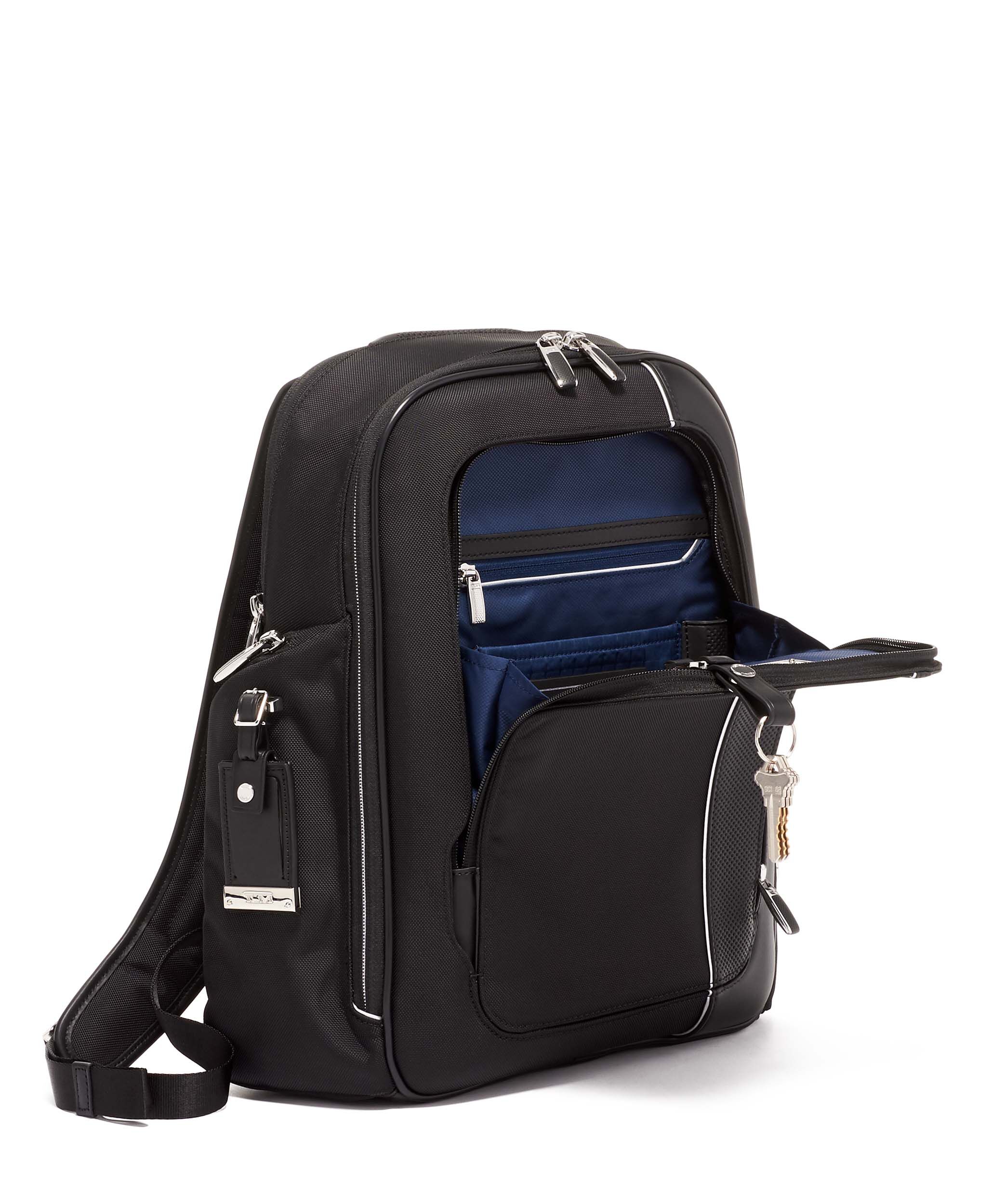Tumi Arrive Larson Backpack Leather — Bergman Luggage| www