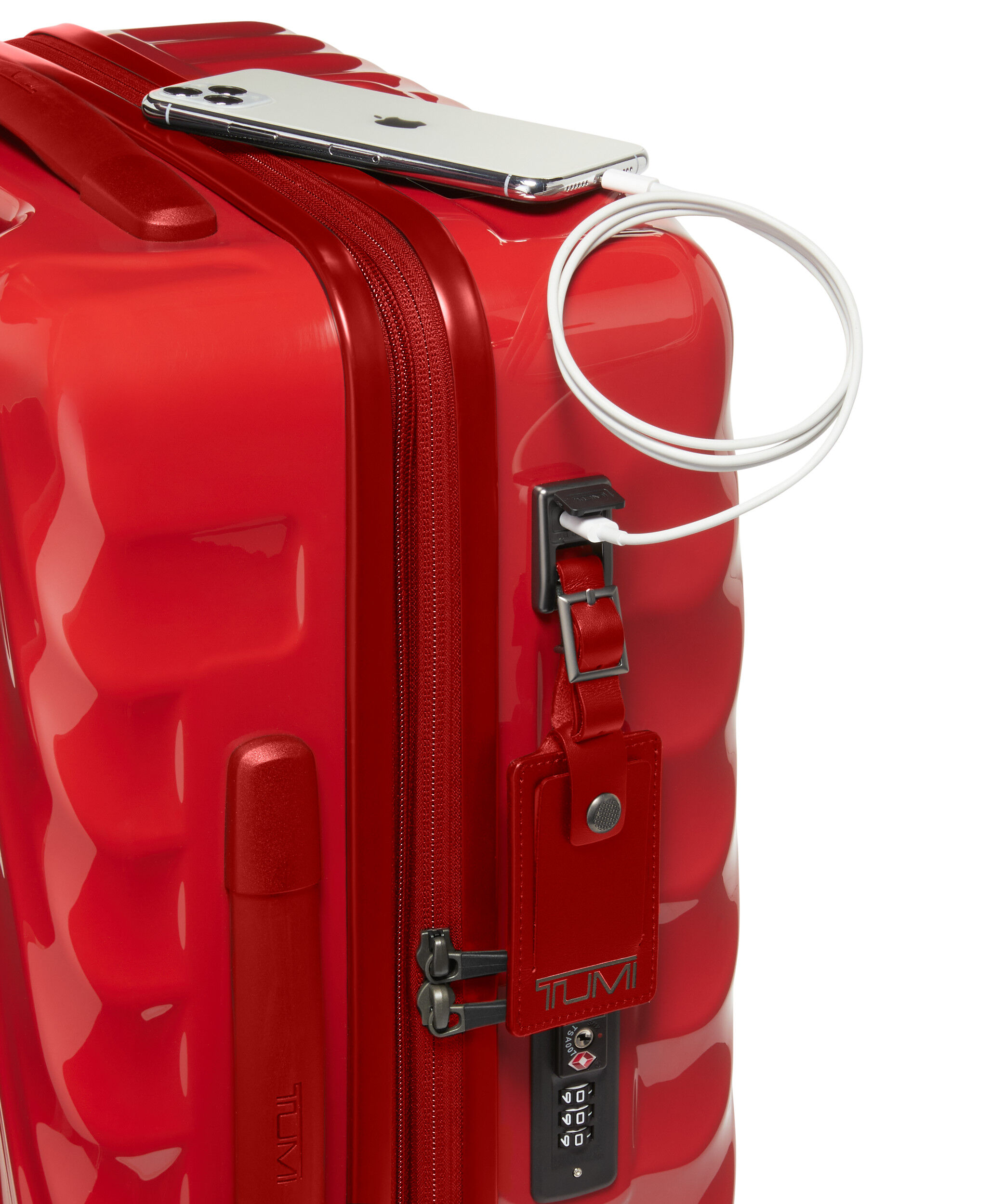 19 Degree International Expandable Carry-On 55 cm Red | TUMI Spain