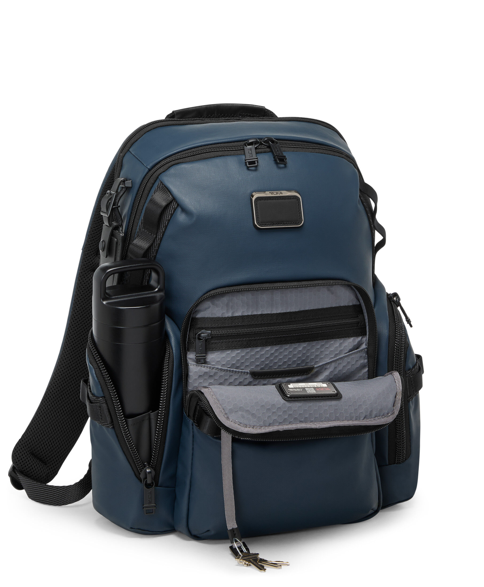TUMI ALPHA BRAVO Davis Backpack ネイビー Tumi Alpha Bravo Davis Backpack in Blue | Lyst