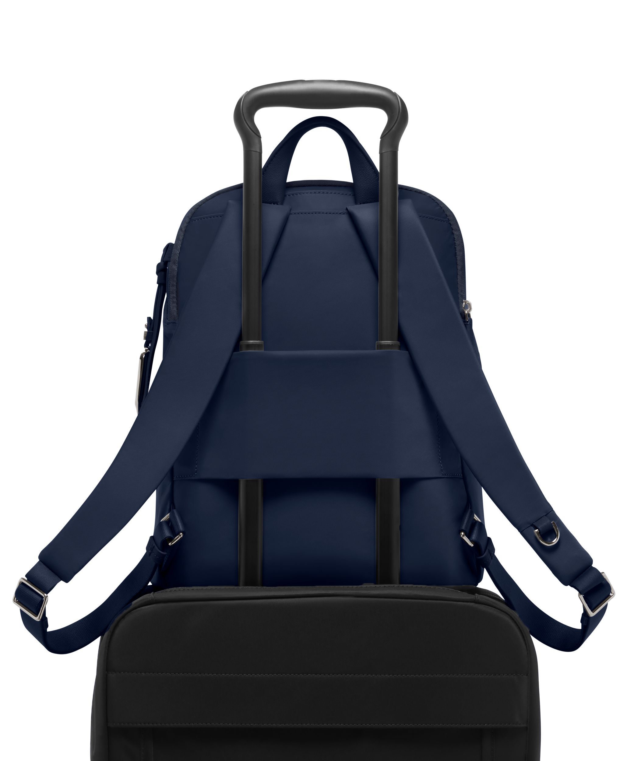 Tumi navy blue backpack store