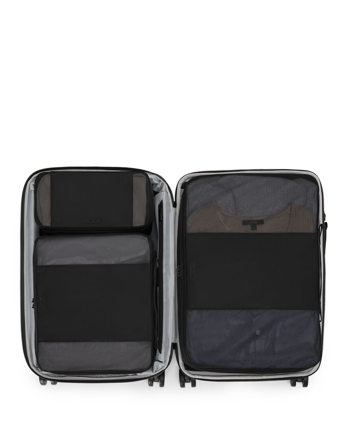 Alpha Maleta de cabina expandible con acceso doble