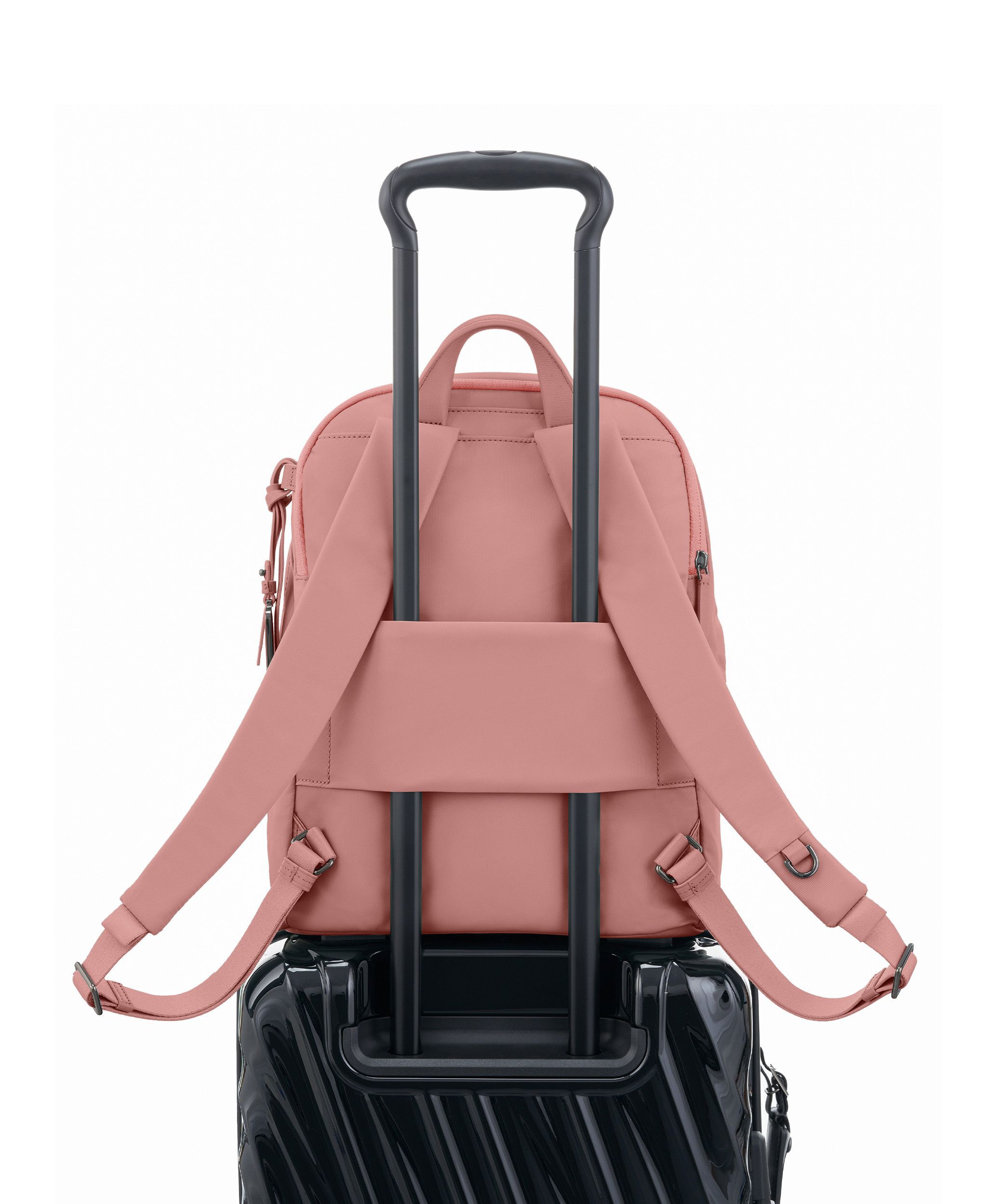 Tumi pink backpack new arrivals