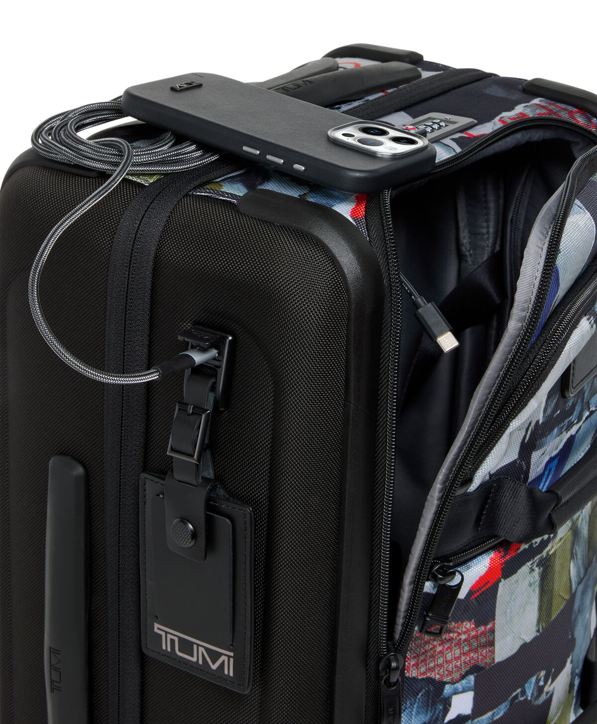 TUMI Maleta de mano expandible International Front Lid Dual Access 56 cm
