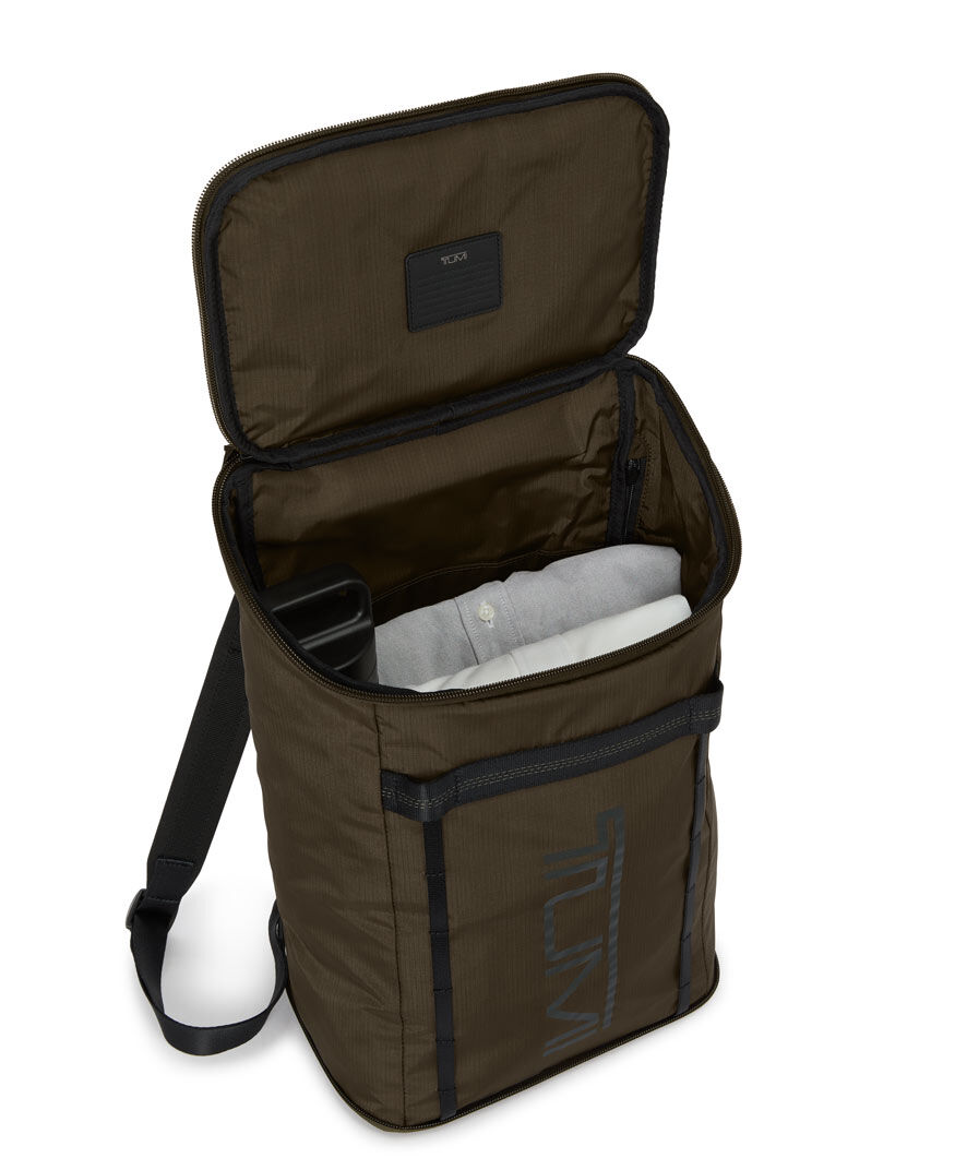 Alpha Bravo Packable Backpack Green | TUMI Spain
