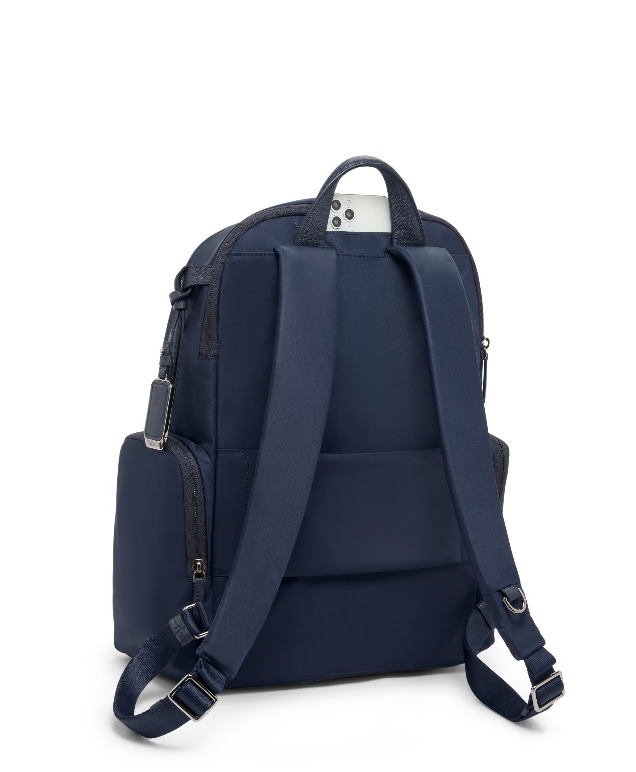 Tumi navy blue backpack on sale