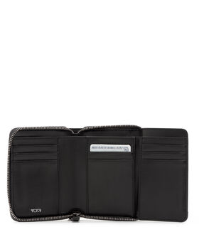 Cartera de tres pliegues con cremallera perimetral Belden