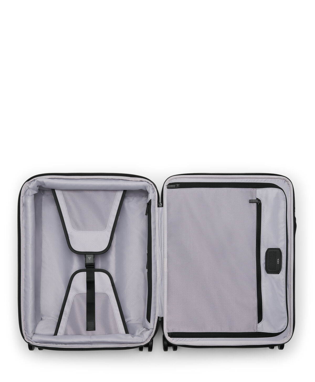 ALPHA Maleta de cabina expandible grande con acceso doble