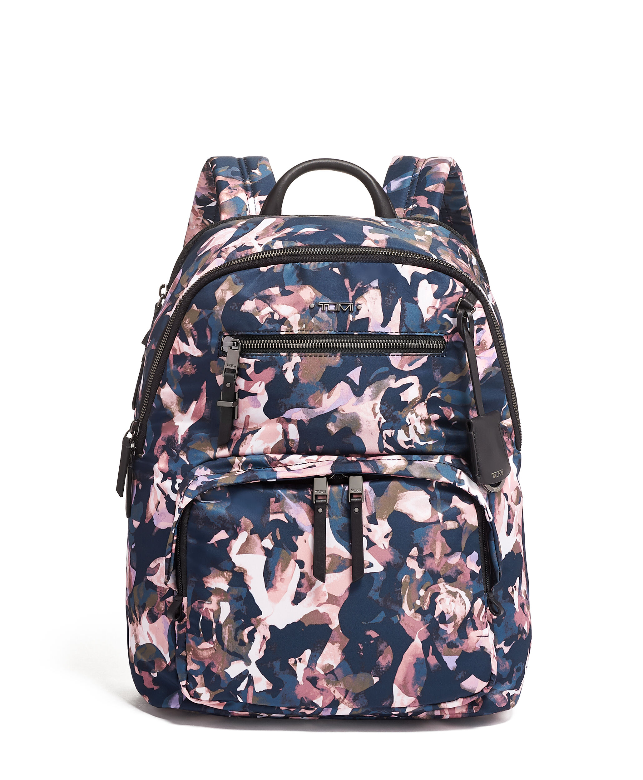 tumi purple backpack