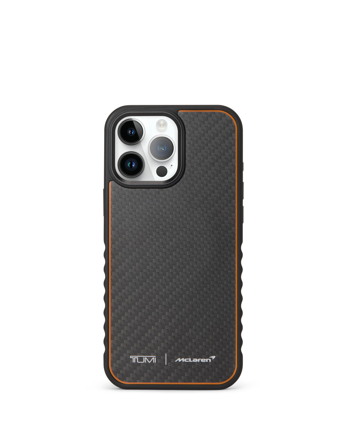 TUMI McLaren Funda MagSafe para iPhone 16 Pro Max de fibra de carbono