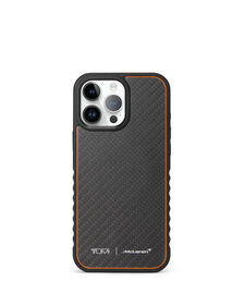 TUMI McLaren Funda MagSafe para iPhone 16 Pro Max de fibra de carbono