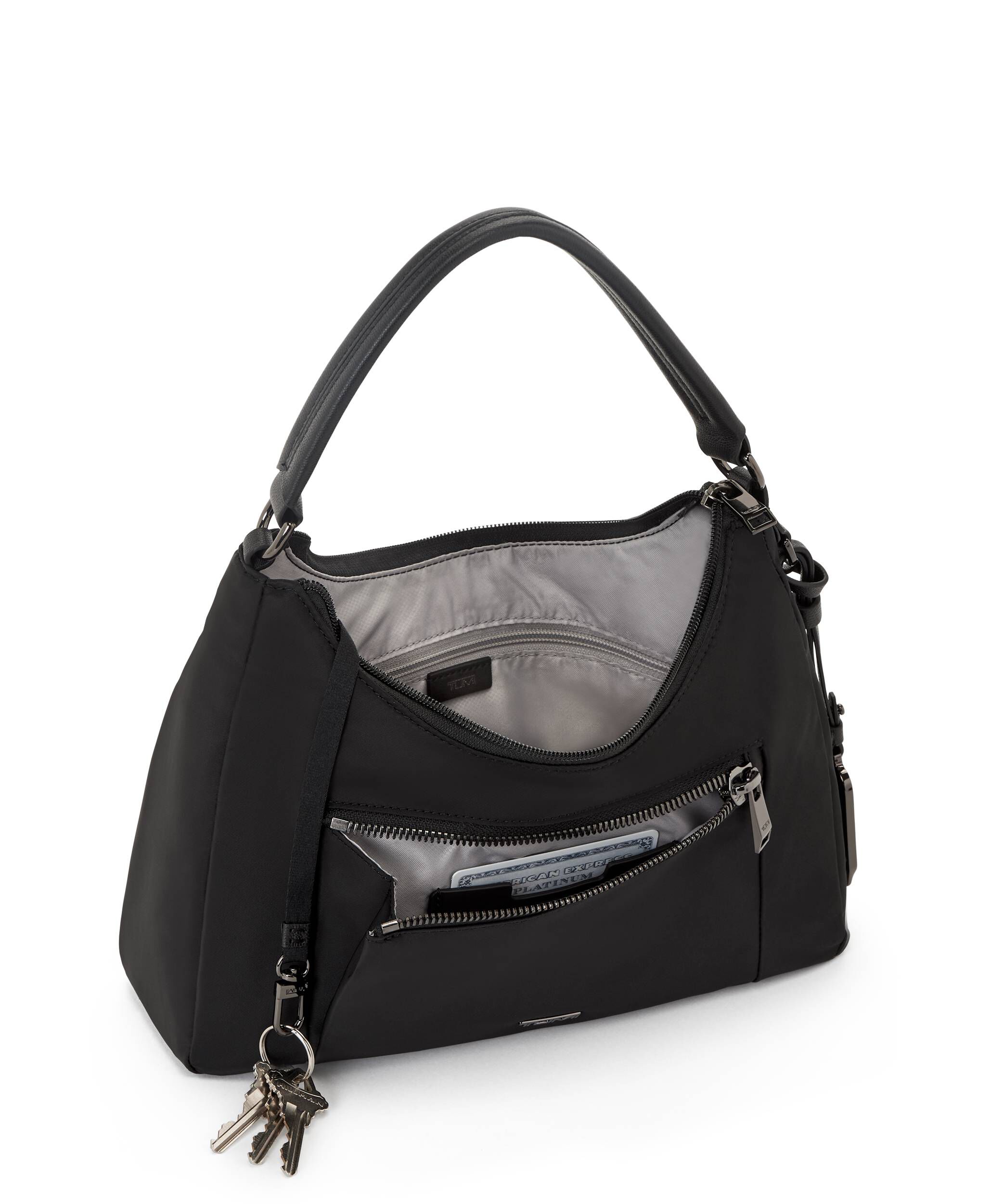 Voyageur Adelaide Hobo Crossbody Black | TUMI Spain