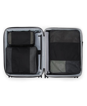 Alpha Maleta de cabina expandible grande con acceso doble