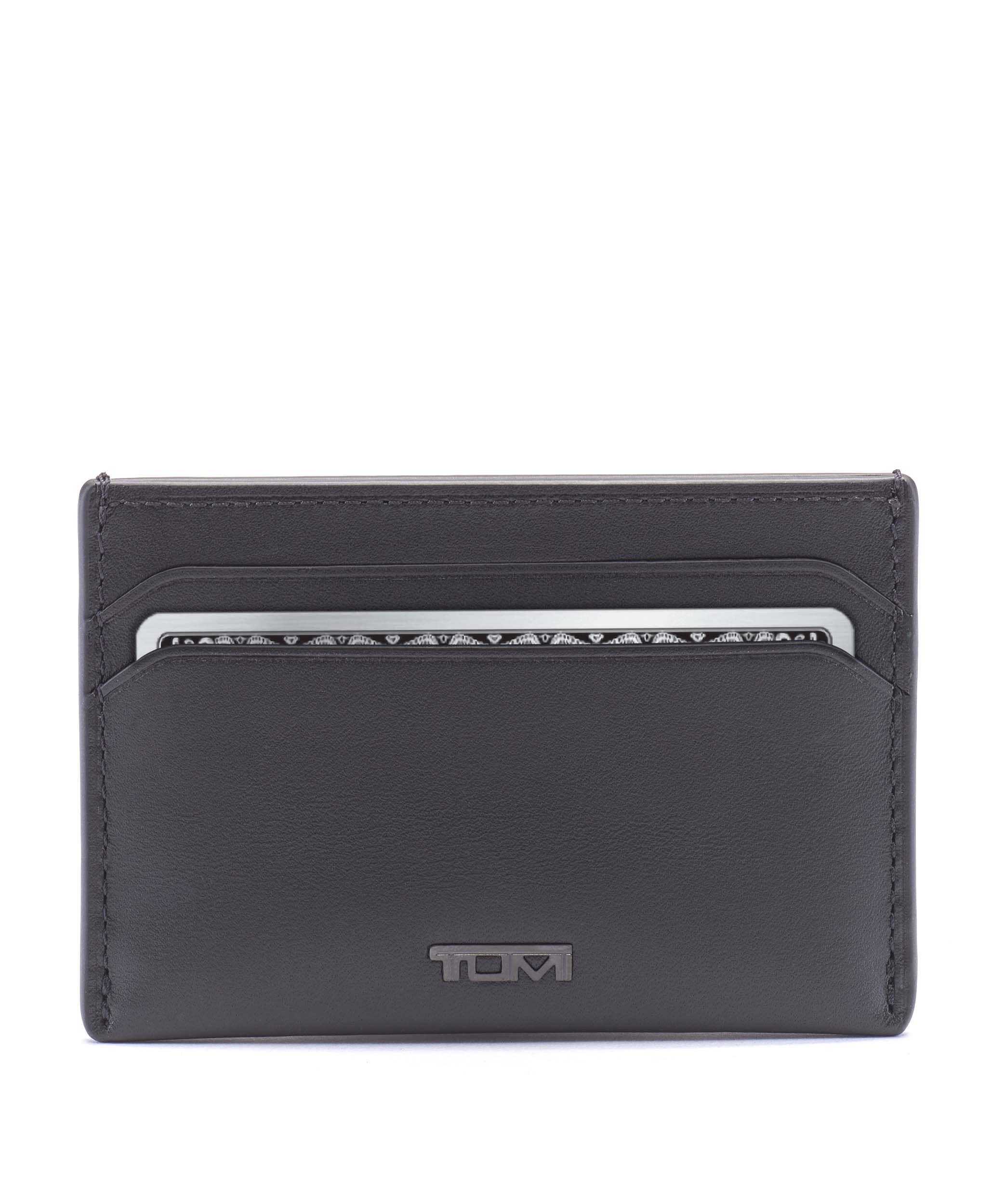 Nassau Slim Card Case Black | TUMI Spain