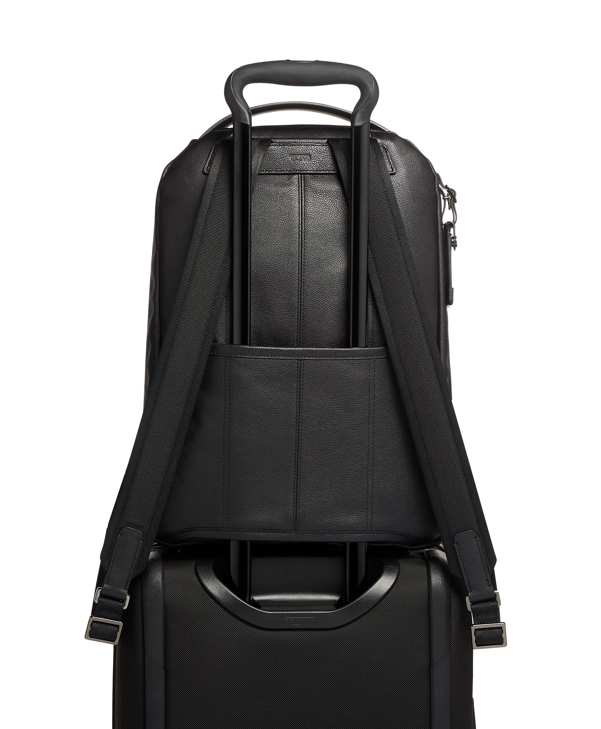 Tumi harrison leather backpack shop