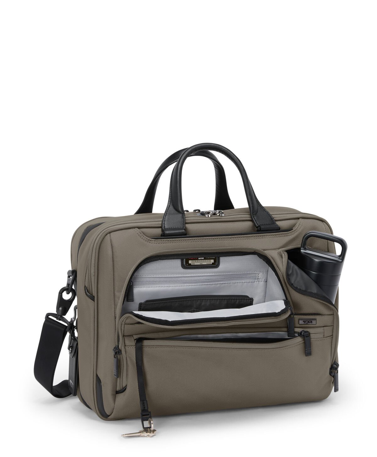 Alpha Medium 15" Expandable Briefcase | TUMI Medium 15" Expandable Briefcase